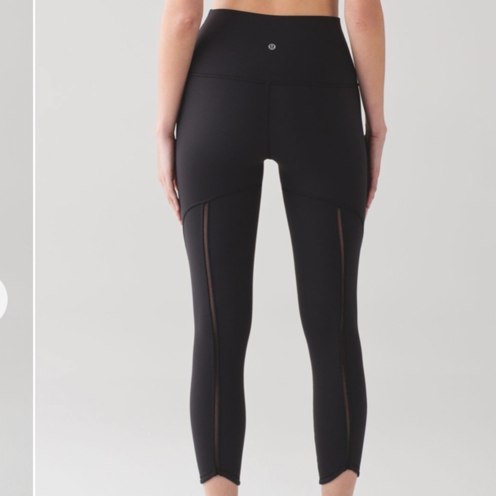 Lulu lemon wunder under pant high rise mesh